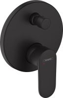 Душевая система скрытого монтажа Hansgrohe Vernis Blend черный матовый 20230002