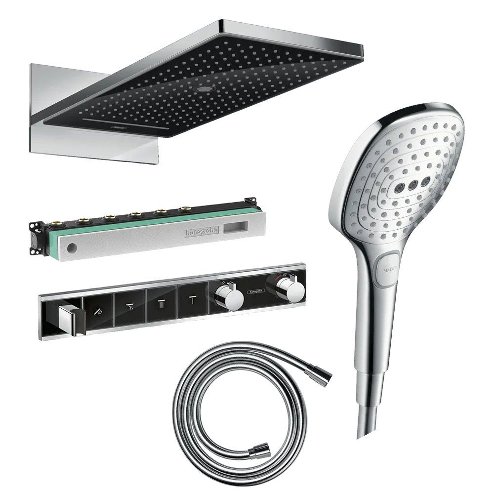 Душевая система скрытого монтажа Hansgrohe Rainmaker Select хром 20240000