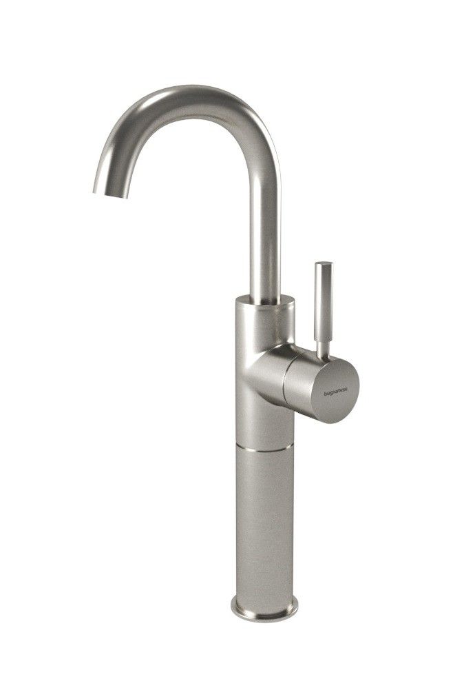 Смеситель для раковины Bugnatese Kobuk брашированный никель KOBNS2221S