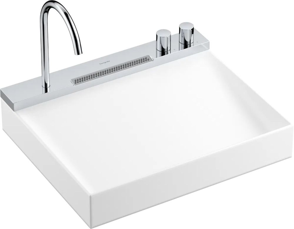 Раковина підвісна Hansgrohe Avalegra 58 см білий матовий/хром 22472000