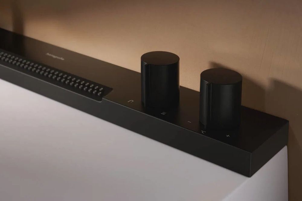Раковина підвісна Hansgrohe Avalegra 58 см білий матовий/чорний матовий 22472670