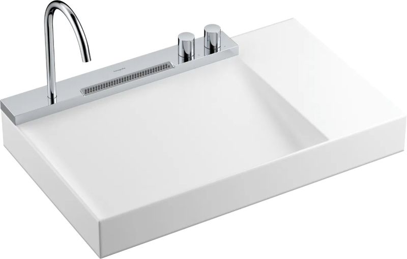 Раковина підвісна Hansgrohe Avalegra 78 см білий матовий/хром 22473000