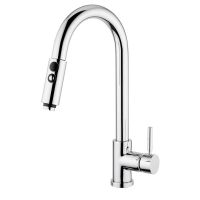 Змішувач для кухні Bugnatese Kobuk хром KOBCR2279 з висувною лійкою