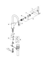 Змішувач для раковини Grohe BauCurve хром 23090000