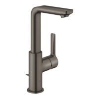 Змішувач для раковини Grohe Lineare графіт темний матовий 23296AL1