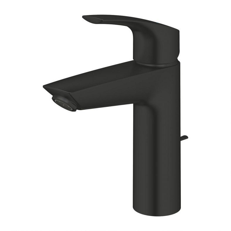 Змішувач для раковини Grohe Eurosmart New чорний матовий 233222433