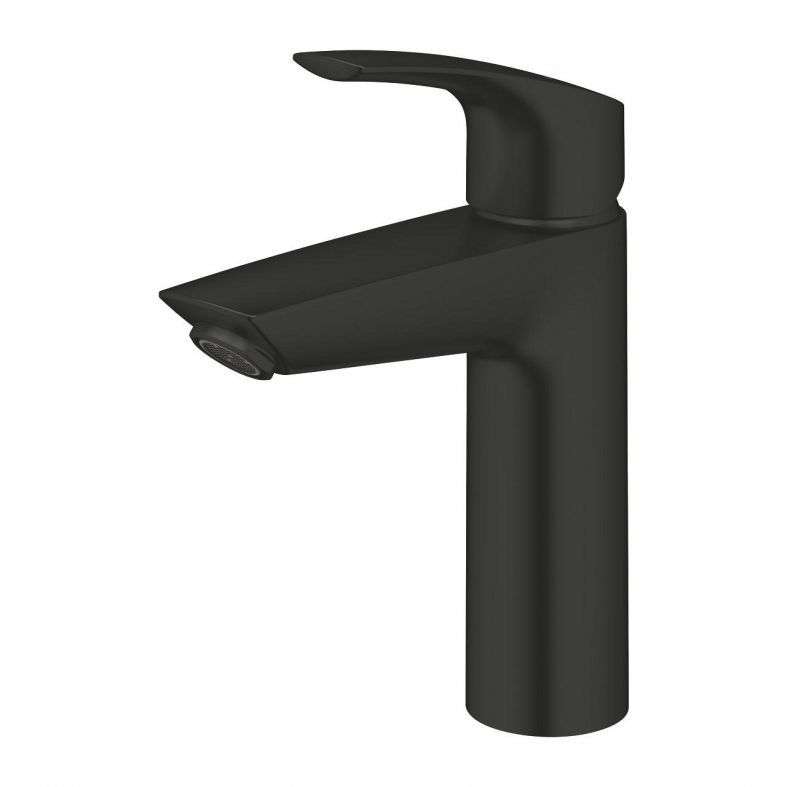 Змішувач для раковини Grohe Eurosmart чорний матовий 233242433