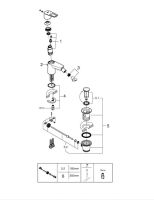 Змішувач для біде Grohe BauLoop хром 23338001