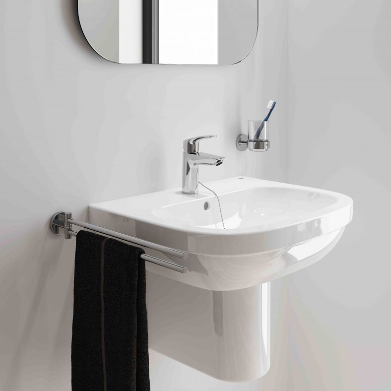 Змішувач для раковини Grohe Eurosmart хром 23372003