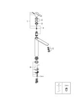 Змішувач для раковини Grohe Lineare хром 23405001