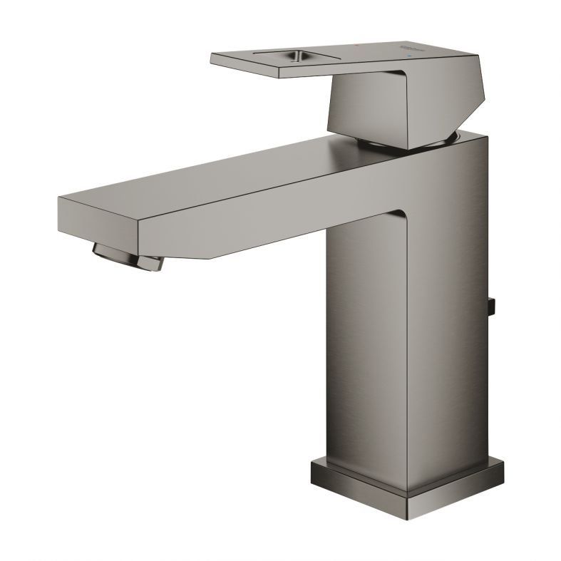 Змішувач для раковини Grohe Eurocube графіт темний матовий 23445AL0