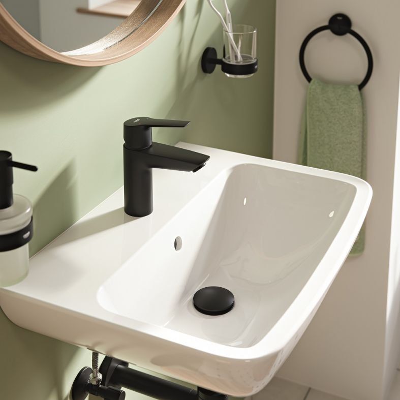 Змішувач для раковини Grohe Start чорний матовий 235502432
