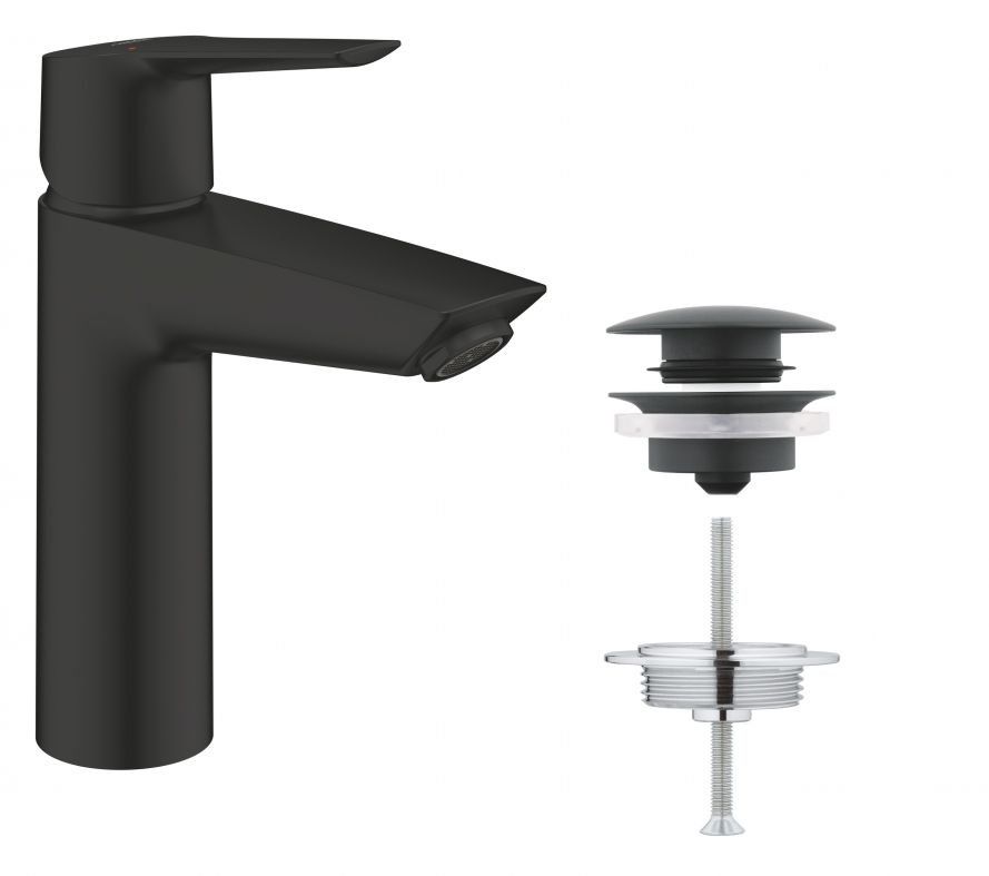 Змішувач для раковини Grohe Start чорний матовий 235752432