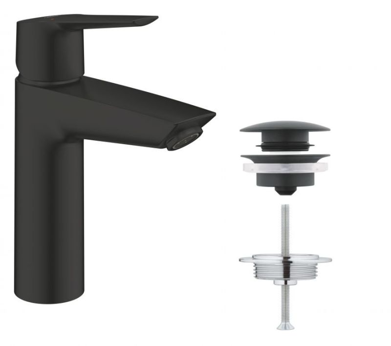 Смеситель для раковины Grohe Start черный матовый 235752432