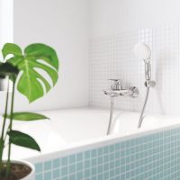 Смеситель для ванны Grohe BauEdge New хром 23605001