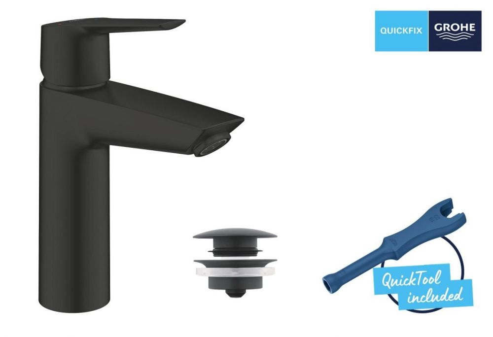 Смеситель для раковины Grohe Start черный матовый 237462432