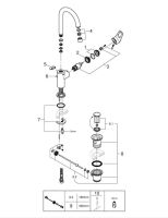 Змішувач для раковини Grohe BauLoop хром 23763001