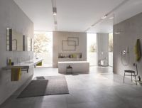 Смеситель для ванны Grohe Lineare суперсталь 23792DC1 на пол
