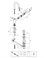 Змішувач для раковини Grohe Start Flow хром 23811000