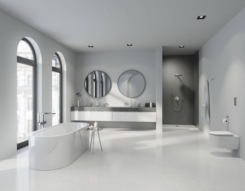 Змішувач для ванни Grohe Plus хром 23846003 на підлогу