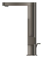 Змішувач для раковини Grohe Plus графіт темний матовий 23851AL3