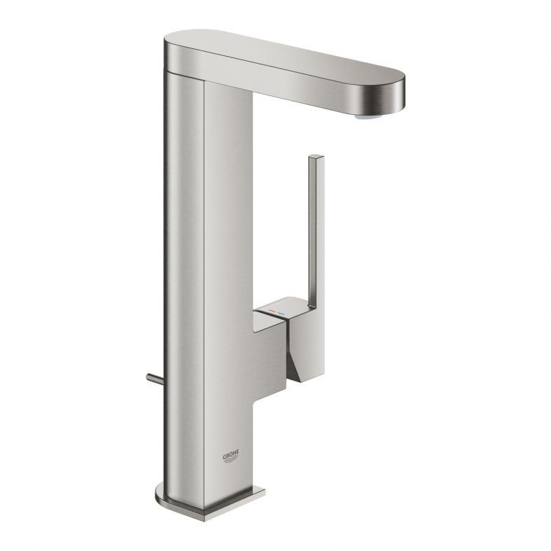 Змішувач для раковини Grohe Plus суперсталь 23851DC3