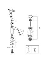 Змішувач для раковини Grohe BauLoop хром 23886001