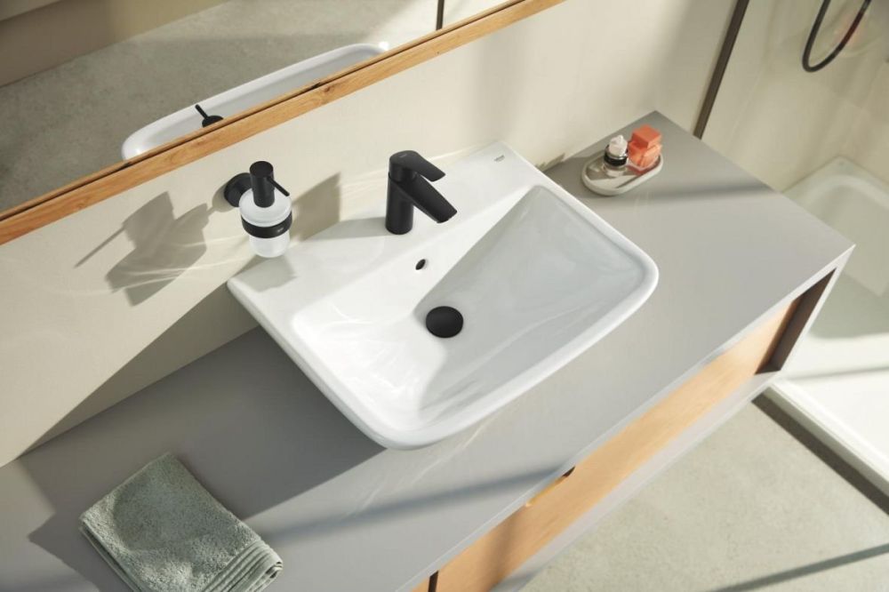 Змішувач для раковини Grohe Eurosmart New чорний матовий 239222433