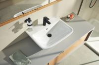 Змішувач для раковини Grohe Eurosmart New чорний матовий 239222433