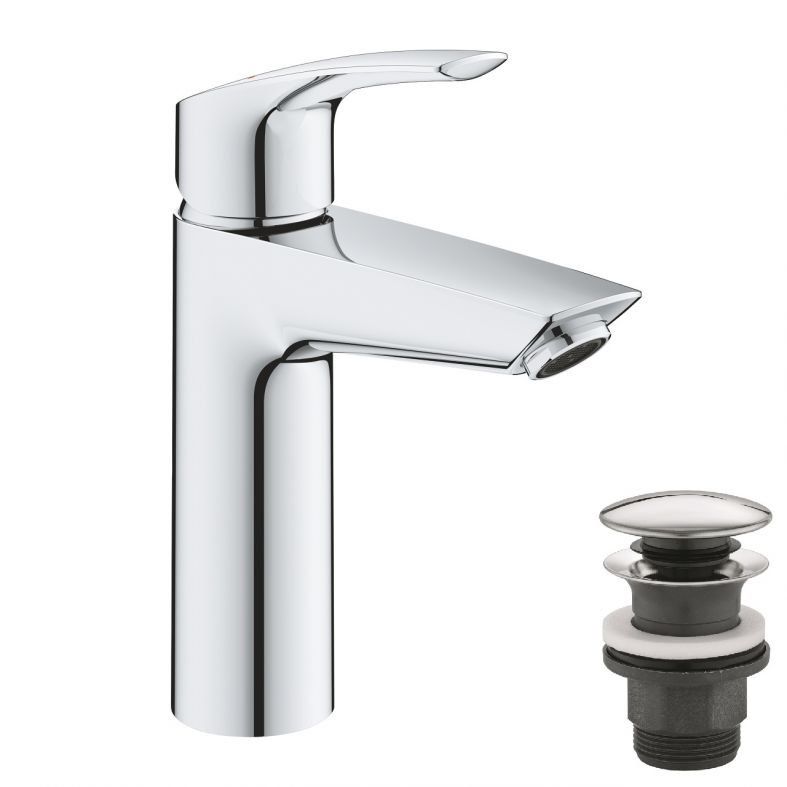 Смеситель для раковины Grohe Eurosmart New хром 23923003
