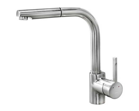 Змішувач для кухні Teka ARK 938I сталь матовий 23938120I з висувною лійкою