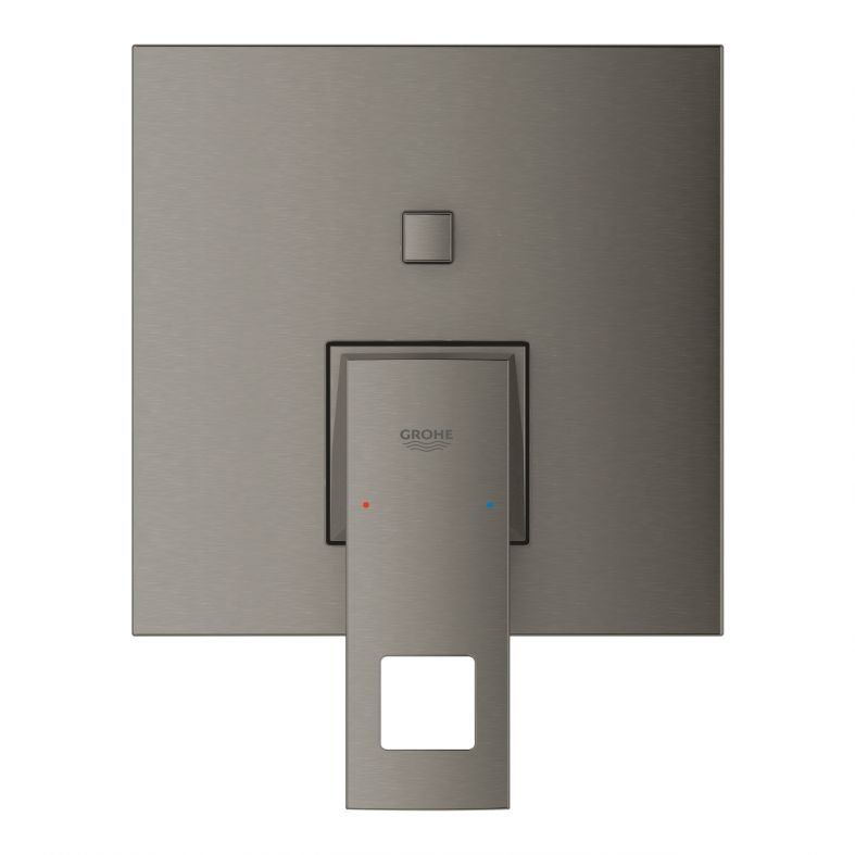 Змішувач прихованого монтажу Grohe Eurocube графіт темний матовий 24062AL0