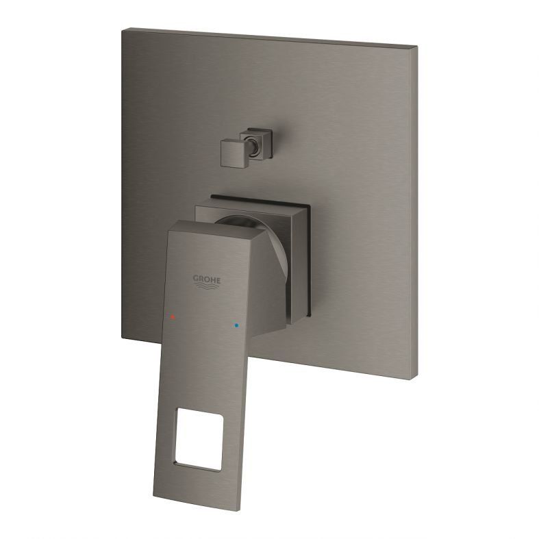 Змішувач прихованого монтажу Grohe Eurocube графіт темний матовий 24062AL0
