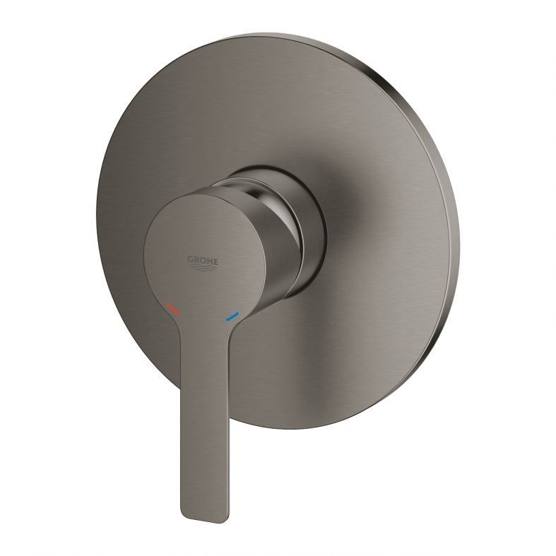 Смеситель скрытого монтажа Grohe Lineare графит темный матовый 24063AL1