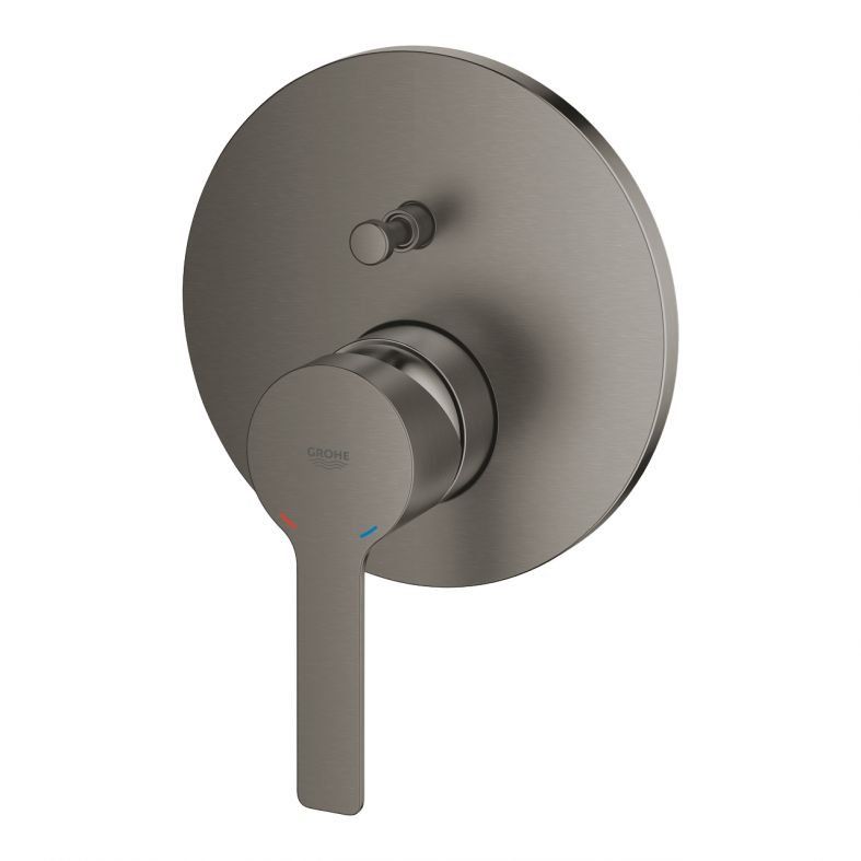 Змішувач прихованого монтажу Grohe Lineare графіт темний матовий 24064AL1
