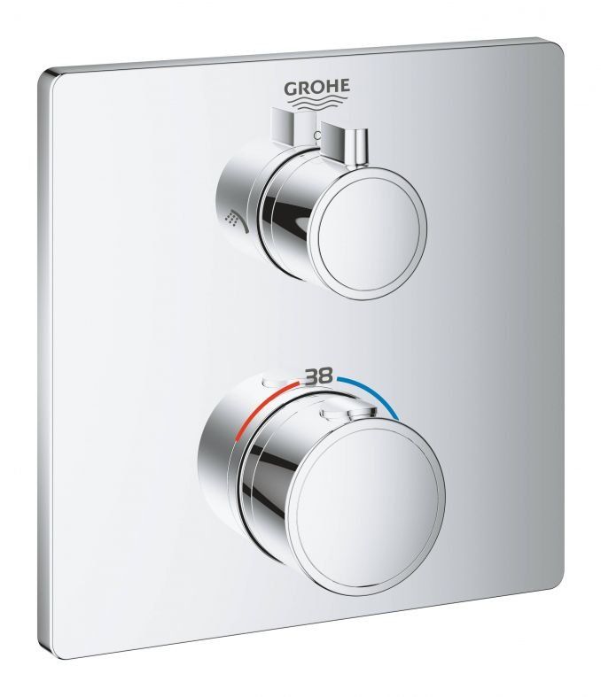 Смеситель скрытого монтажа Grohe Grohtherm хром 24079000
