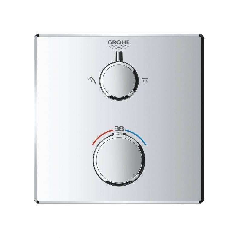 Смеситель скрытого монтажа Grohe Grohtherm хром 24079000