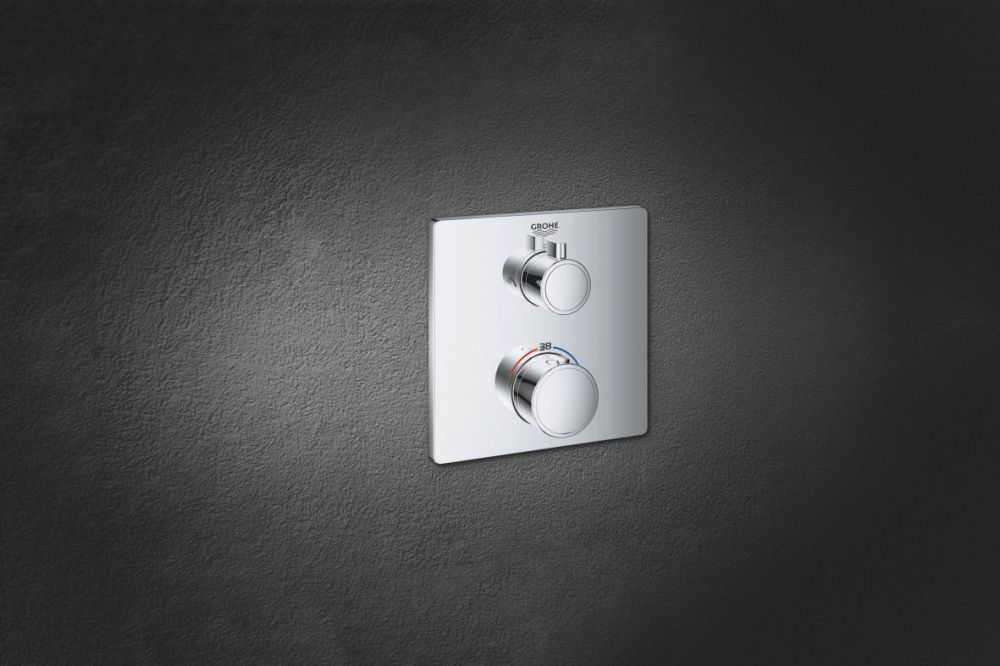 Смеситель скрытого монтажа Grohe Grohtherm хром 24079000