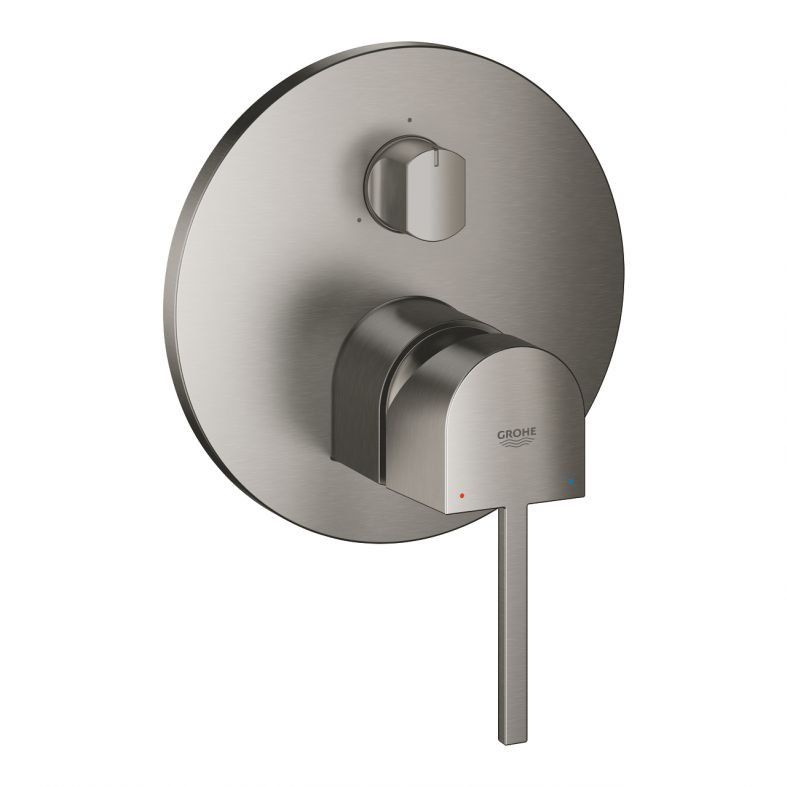 Смеситель скрытого монтажа Grohe Plus графит темный матовый 24093AL3