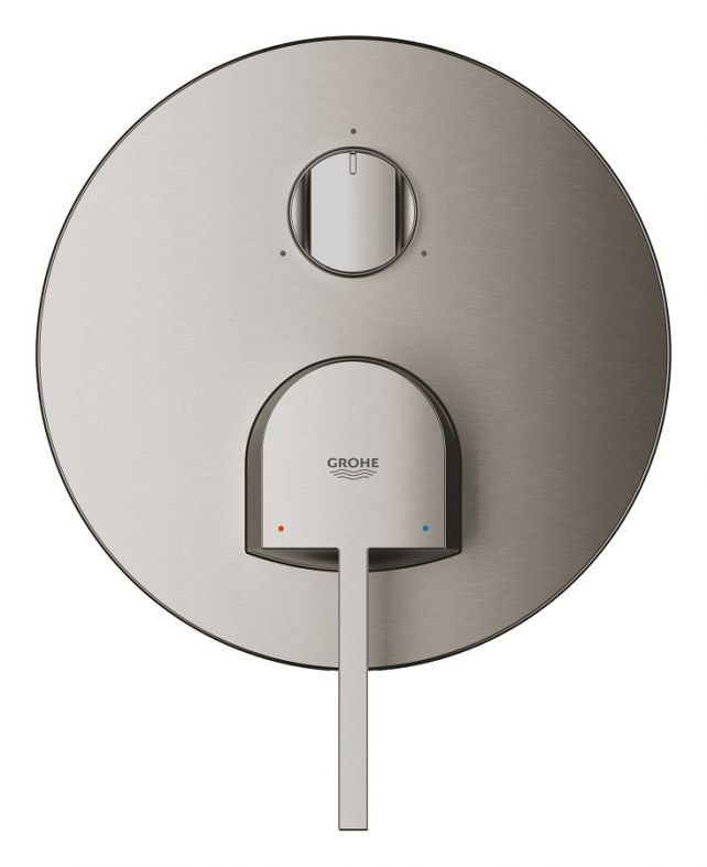 Смеситель скрытого монтажа Grohe Plus графит темный матовый 24093AL3