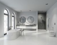 Смеситель скрытого монтажа Grohe Plus графит темный матовый 24093AL3