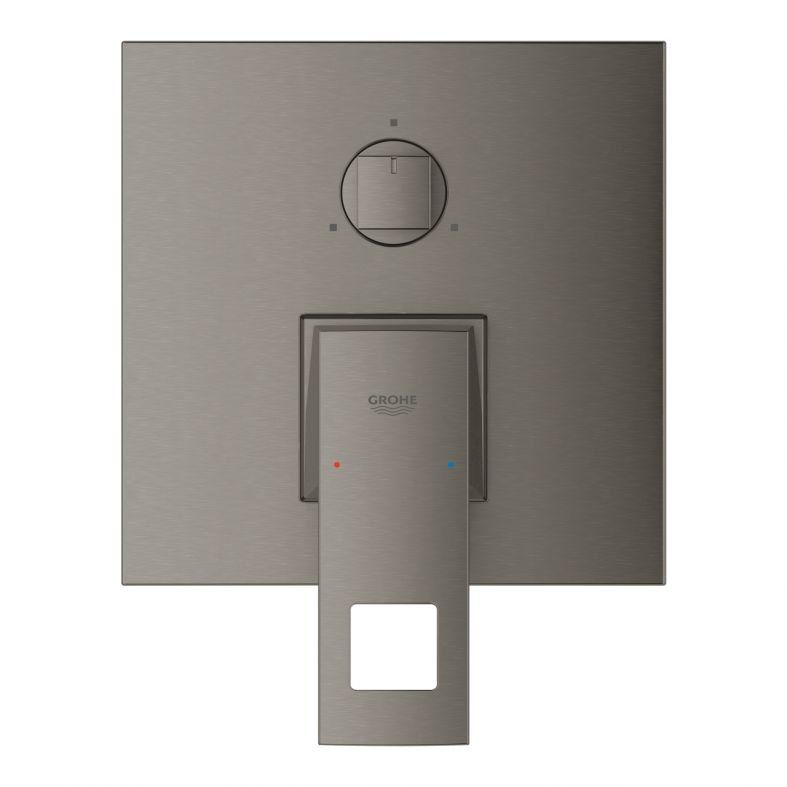 Змішувач прихованого монтажу Grohe Eurocube графіт темний матовий 24094AL0