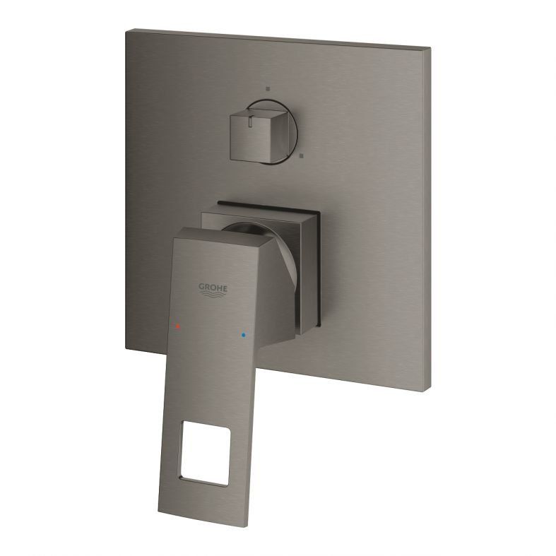 Змішувач прихованого монтажу Grohe Eurocube графіт темний матовий 24094AL0