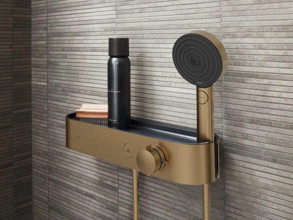 Ручний душ Hansgrohe Pulsify Select S бронза 24110140