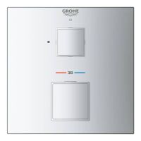 Змішувач прихованого монтажу Grohe Grohtherm Cube хром 24153000