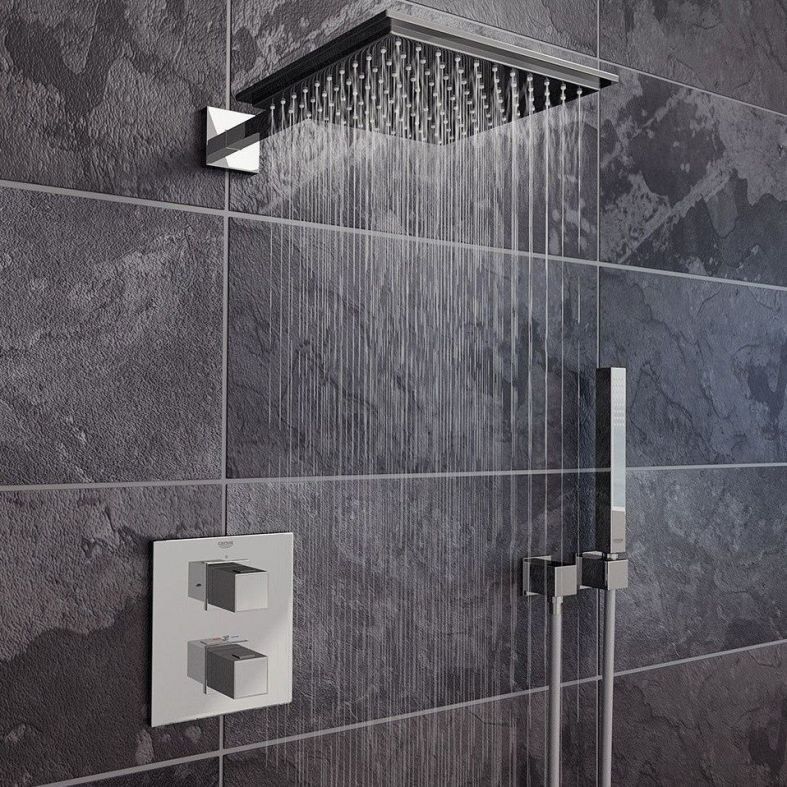 Змішувач прихованого монтажу Grohe Grohtherm Cube хром 24154000