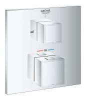 Змішувач прихованого монтажу Grohe Grohtherm Cube хром 24155000