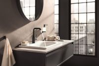 Змішувач для раковини Grohe Essence фантомний чорний 24177KF1