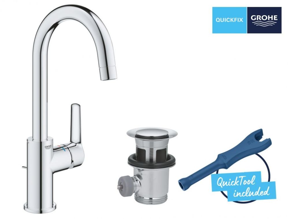 Змішувач для раковини Grohe Start хром 24203002