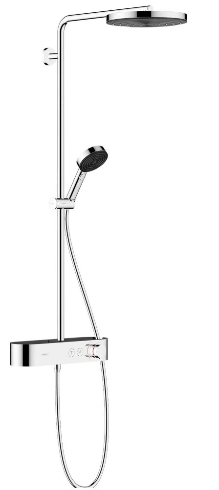 Душевая система с термостатом Hansgrohe Pulsify S хром 24220000